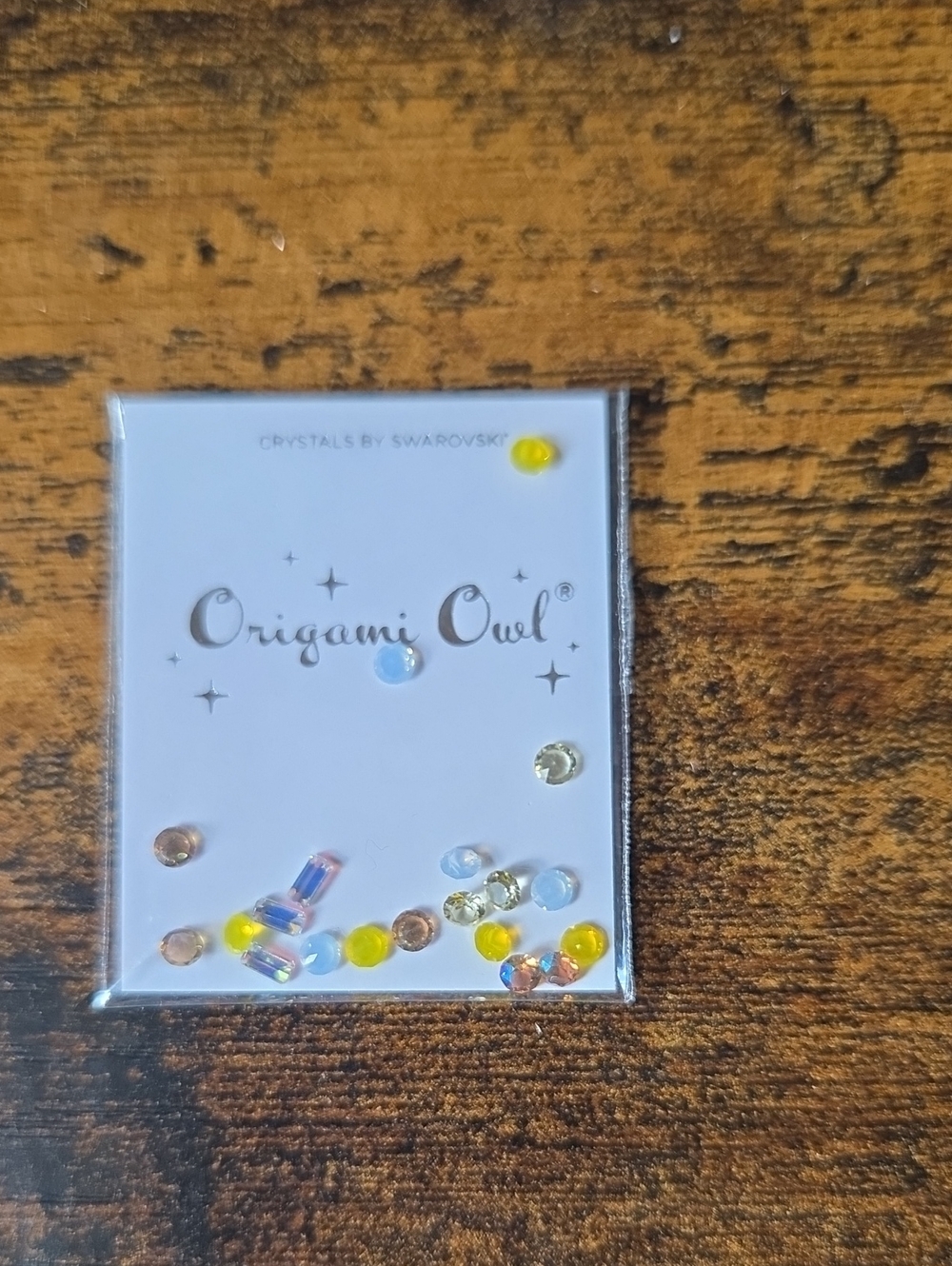 Origami Owl Stardust Crystals - SUNSHINE - CH3395